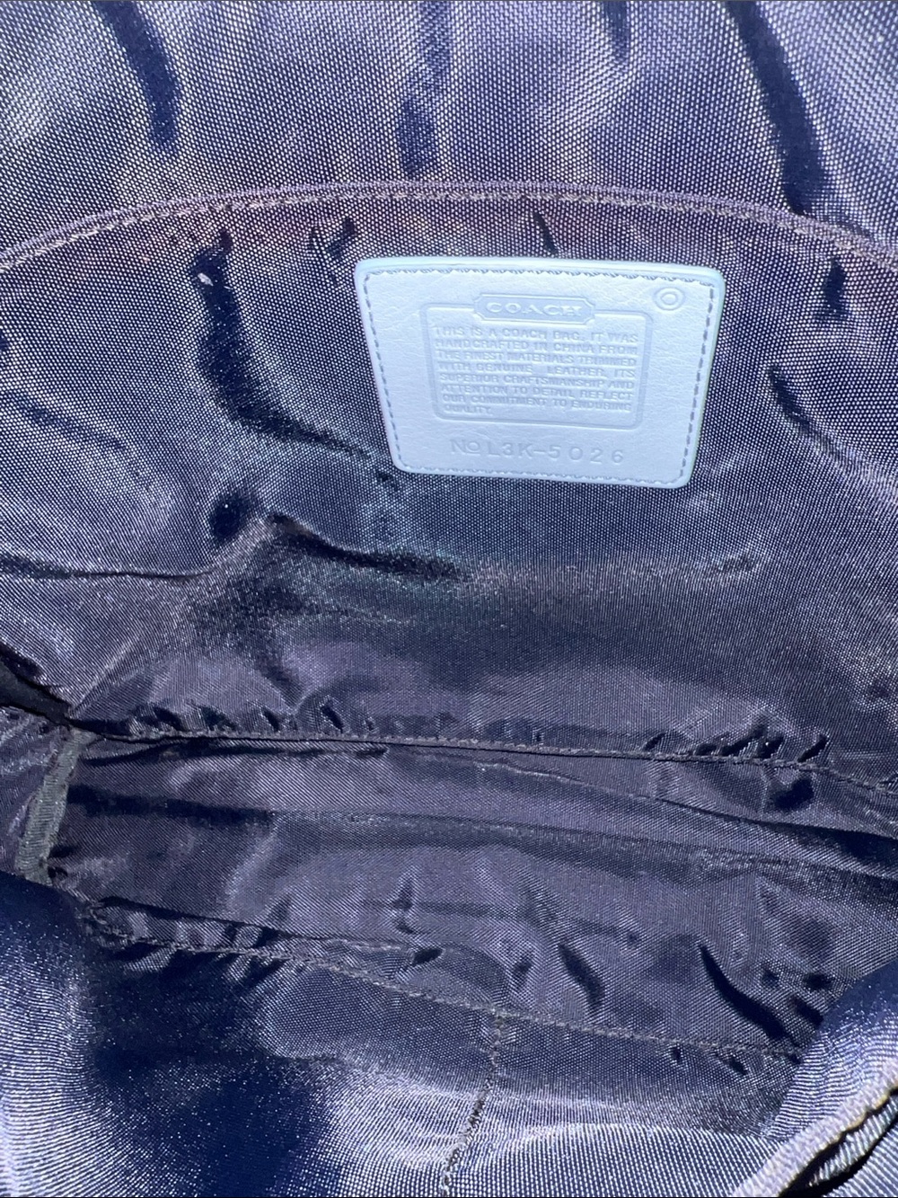 VTG Coach Hampton Watercolor Stripe iPad Tablet Case Tech Sleeve 5026 - Picture 9 of 15